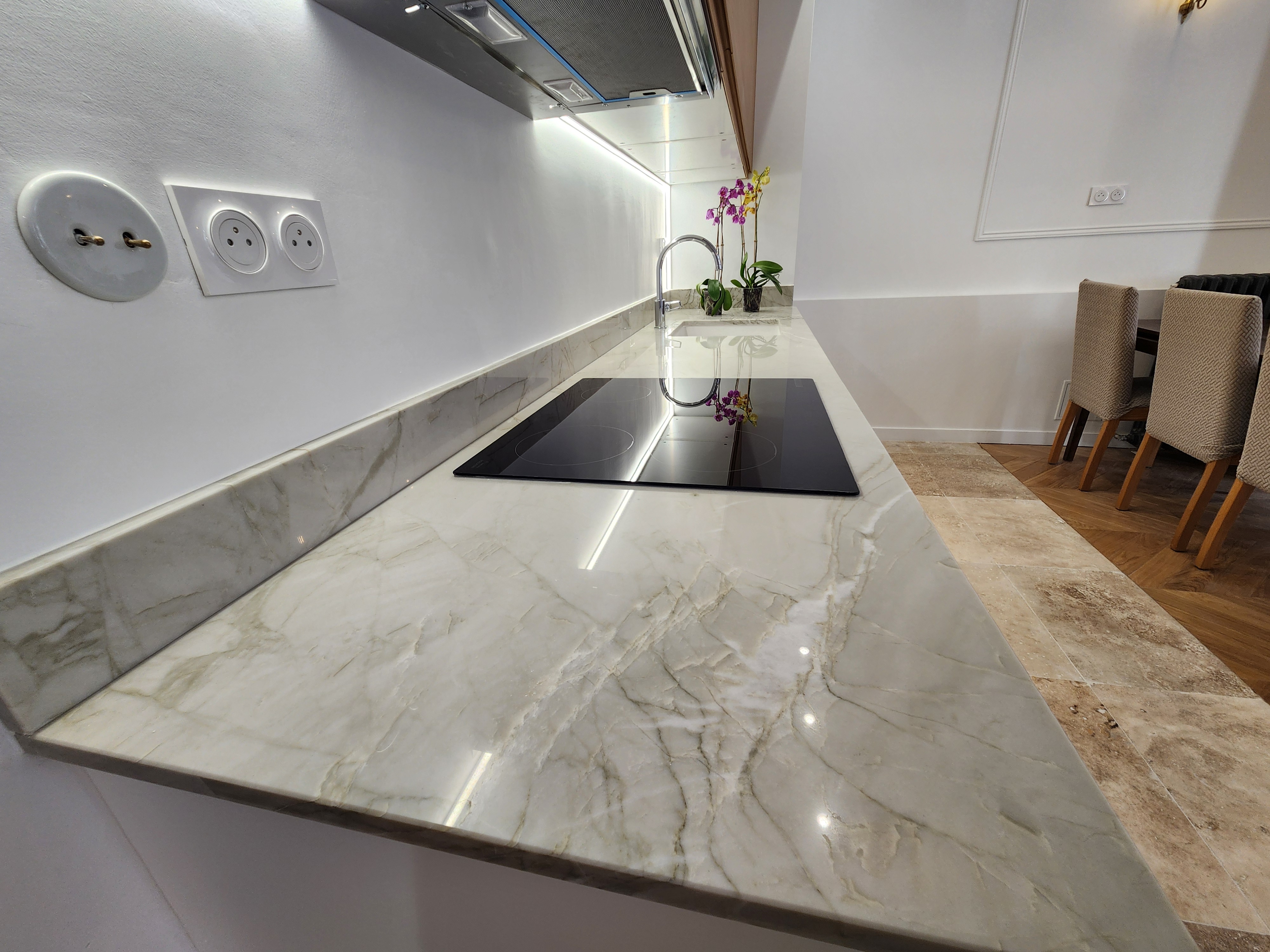 Plan de travail en Quartzite